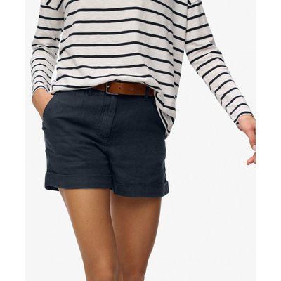 Short en lin taille mi-haute SUPERDRY
