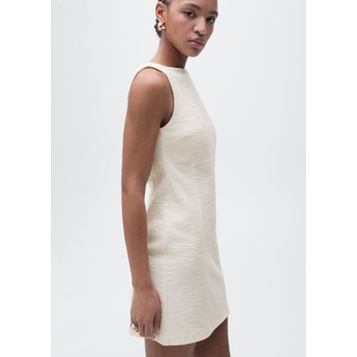 Robe courte tweed MANGO