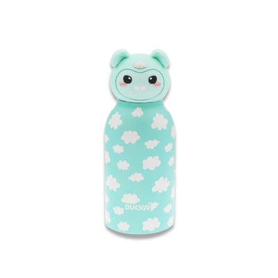 Gourde isotherme monstre turquoise, Mimiki ARTIME