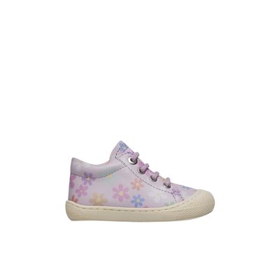 Chaussures premiers pas en cuir avec imprimé fleurs COCOON NATURINO