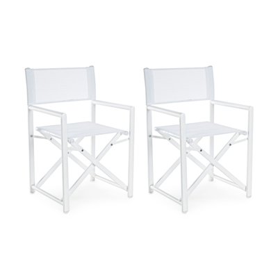 Chaises de metteur en scène pliables d'extérieur (lot de 2) - CABOURG HELLIN, DEPUIS 1862
