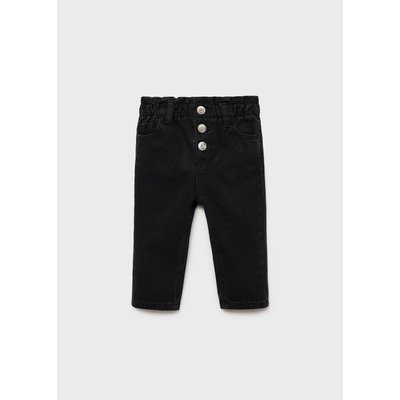 Jean paperbag boutons MANGO BABY