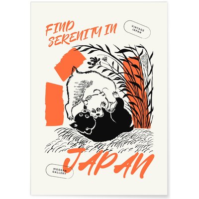 Affiche Art Japon 12 L'AFFICHERIE