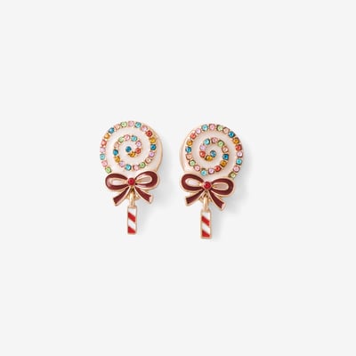Boucles d'oreilles sucette de Noël BALABOOSTE