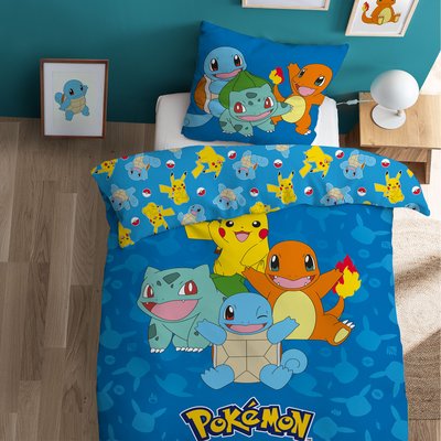 Parure de lit imprimée 100% coton, GOODBYE POKEMON