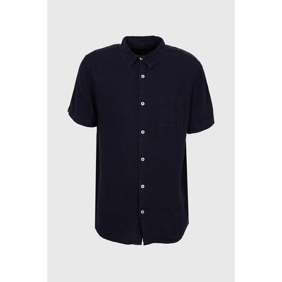 Chemise manches courtes en lin ARMOR-LUX
