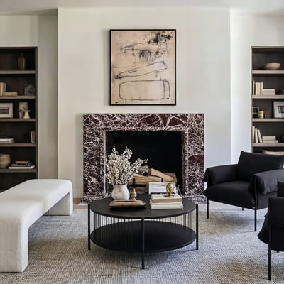 Hartley Rope Detailing Round Oak Coffee Table ÉDITÉ