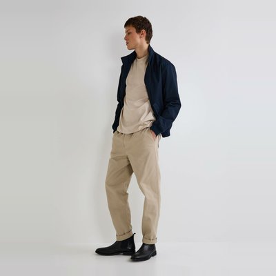 Pantalon élastiqué en coton BIO GOTS MONOPRIX