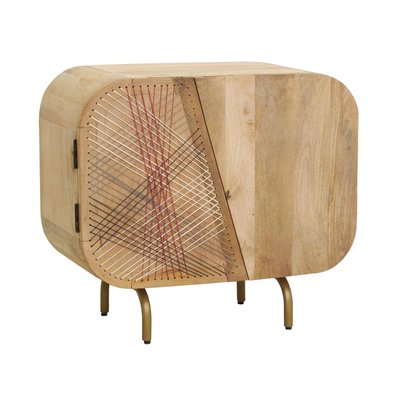 Buffet en manguier STRING ART 2 portes AUBRY GASPARD