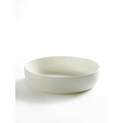 Bol Saladier Bas Blanc XL Diam 24 Base SERAX