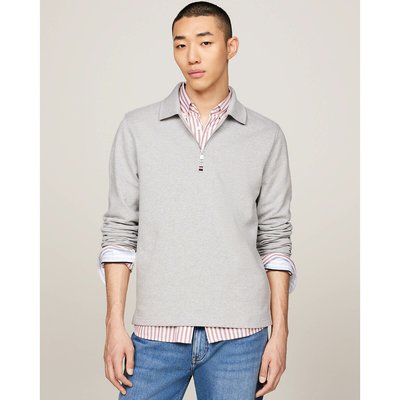 Sweater met polokraag en halve-rits TOMMY HILFIGER