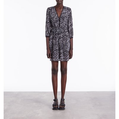 Robe courte imprimée manches 3/4 THE KOOPLES