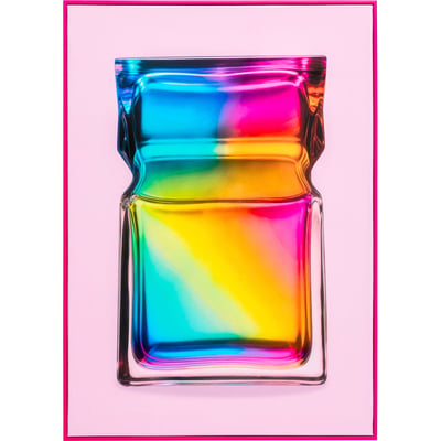 Tableau flacon arc-en-ciel KARE DESIGN