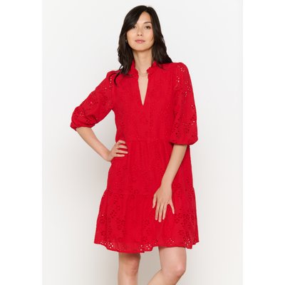 Robe courte brodée LOLALIZA