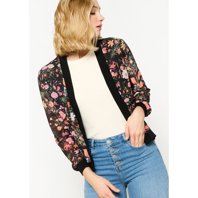 Veste fluide à imprimé fleuri LOLALIZA