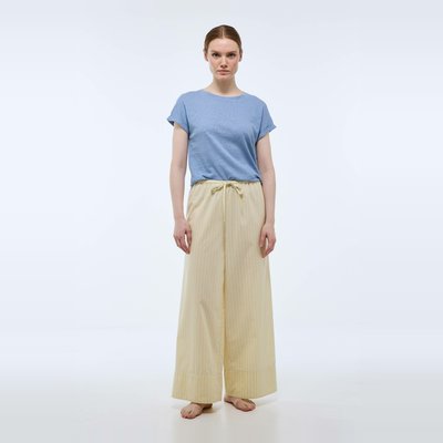Pantalon rayé en coton bio GOTS MONOPRIX
