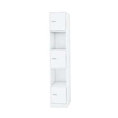 Colonne de salle de bain - Anne - Blanc - 180 x 33 x 30 cm TOILINUX