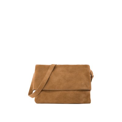 Sac Messenger cuir velours IKKS