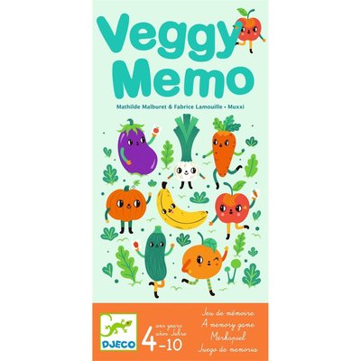 Jeu de mémoire Veggy Mémo DJECO