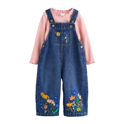 Ensemble salopette en jean NEXT