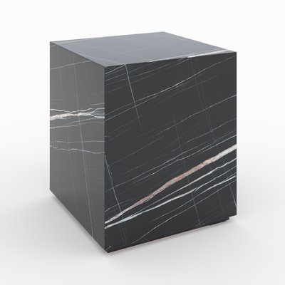 Table d'appoint effet marbre - LISON RENDEZ-VOUS DÉCO