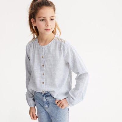 Striped Long Sleeve Blouse LA REDOUTE COLLECTIONS