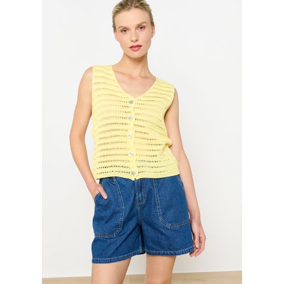 Gilet crochet sans manches LOLALIZA