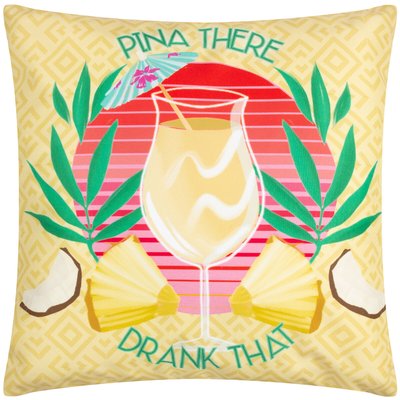 Pina There Abstract Outdoor Filled Cushion FURN.