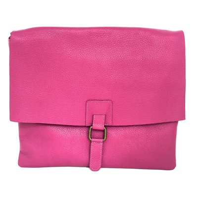 Sac bandoulière besace en cuir grainé COQUETTE OH MY BAG