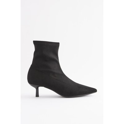 Bottines souples à talon pointu montantes NEXT