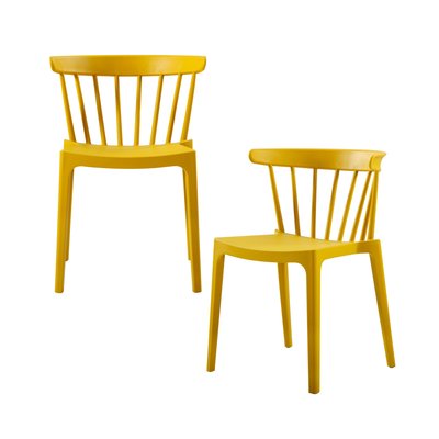 Chaises de jardin en plastique BLISS WOOOD