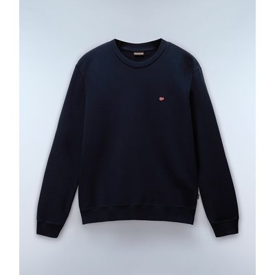 Balis Embroidered Logo Sweatshirt in Cotton Mix with Crew Neck NAPAPIJRI