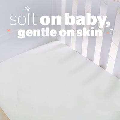 Pack of 2 Safe Nights Cot Fitted Sheet SILENTNIGHT