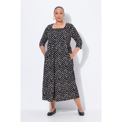 Robe maxi motif à pois ULLA POPKEN