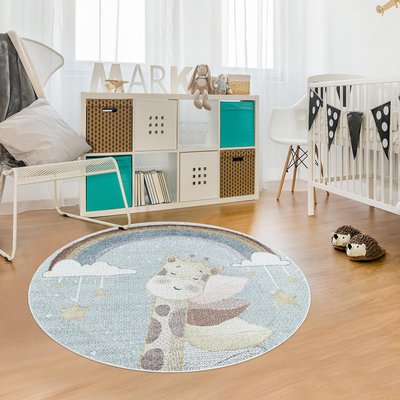Tapis enfant tissé LISKI UN AMOUR DE TAPIS