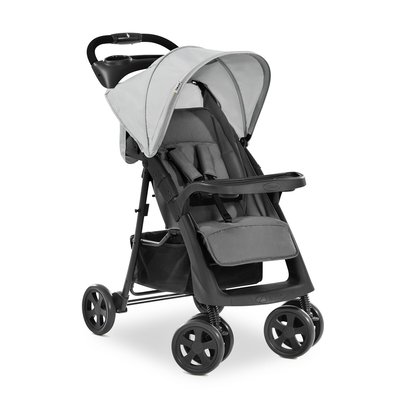 Shopper Neo II Pushchair - Caviar/Silver HAUCK