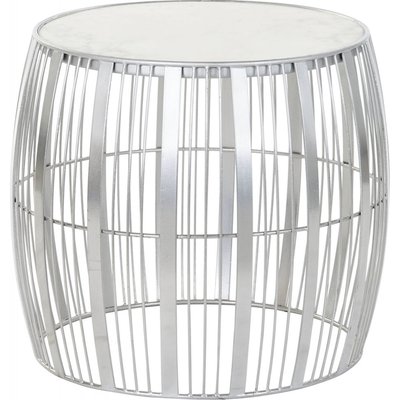 Table d'appoint marbre et fer, Moderno RECOLLECTION