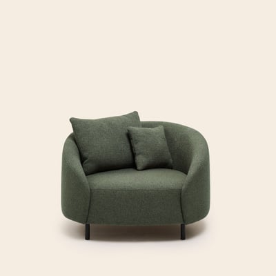 Fauteuil en Revêtement en tissu texturé JULIKA MADURA