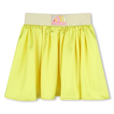 Jupe satinée avec badge BILLIEBLUSH