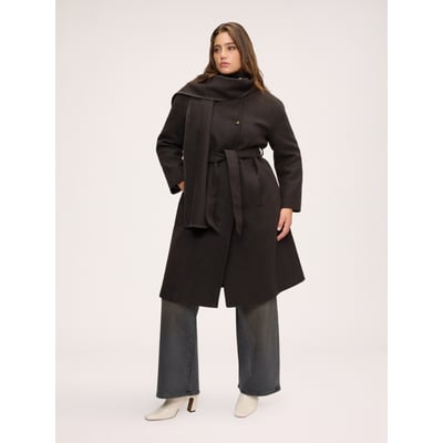 Manteau avec ceinture à la taille FIORELLA RUBINO
