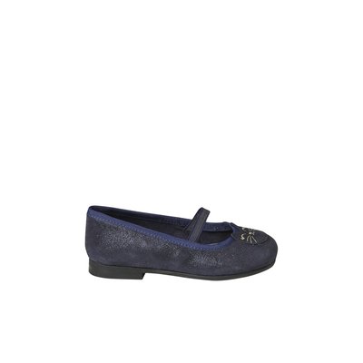 Ballerines cuir pailleté collection maternelle VERTBAUDET