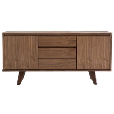 Buffet scandinave 2 portes 3 tiroirs L160 cm FIFTIES MILIBOO