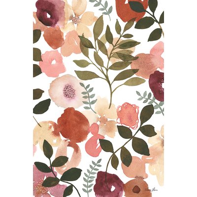 Tableau de fleurs danse du jardin HEXOA