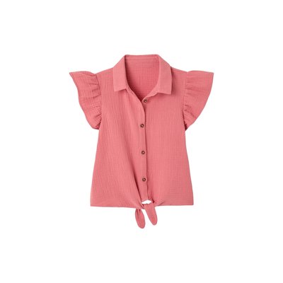 Blouse à nouette en gaze de coton VERTBAUDET