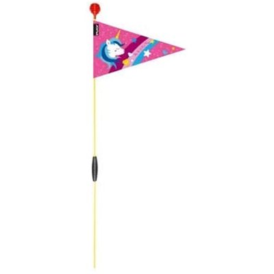 Fanion de sécurité Z/R pour enfant Rose licorne PUKY