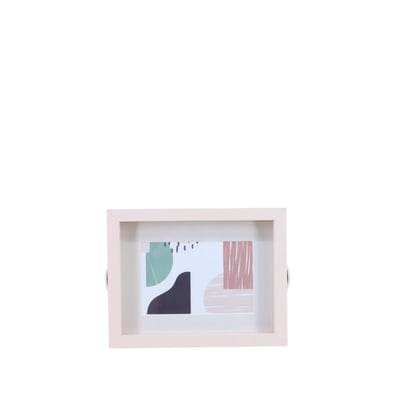 Cadre photo en bois pied métal 10x15cm ORNAMI