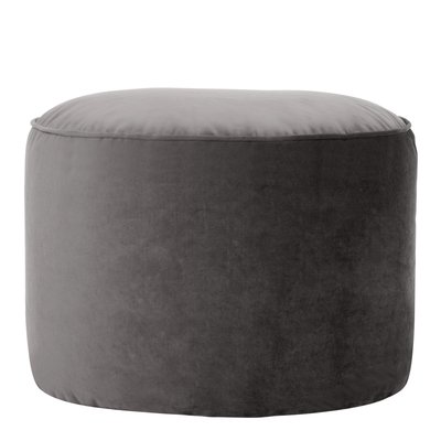 Pouf repose-pieds rond velours - MILANO ICON