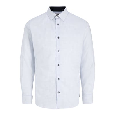 Chemise boutons contrastants, manches longues JACK & JONES