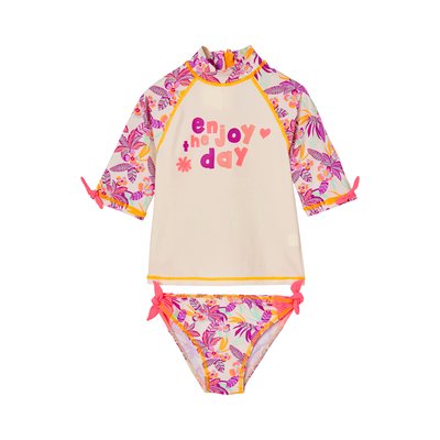 Ensemble de bain T-shirt anti-UV + culotte VERTBAUDET