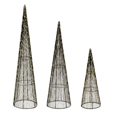 DKP INT CONE NR X3 40L H80 P FEERIC LIGHTS & CHRISTMAS